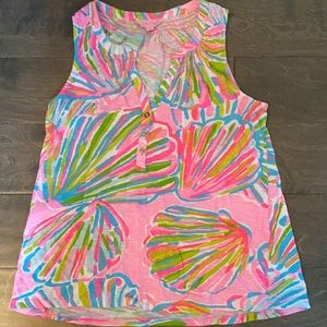 Lilly Pulitzer Shellabrate S Essie Knit Tank
